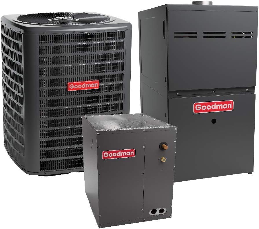 Goodman 4 Ton 14 Seer 80,000 Btu 80% Afue Gas System GSX140481 - CAPF4860C6 - GMS80805CN - GSX140481-CAPF4860C6-GMS80805CN