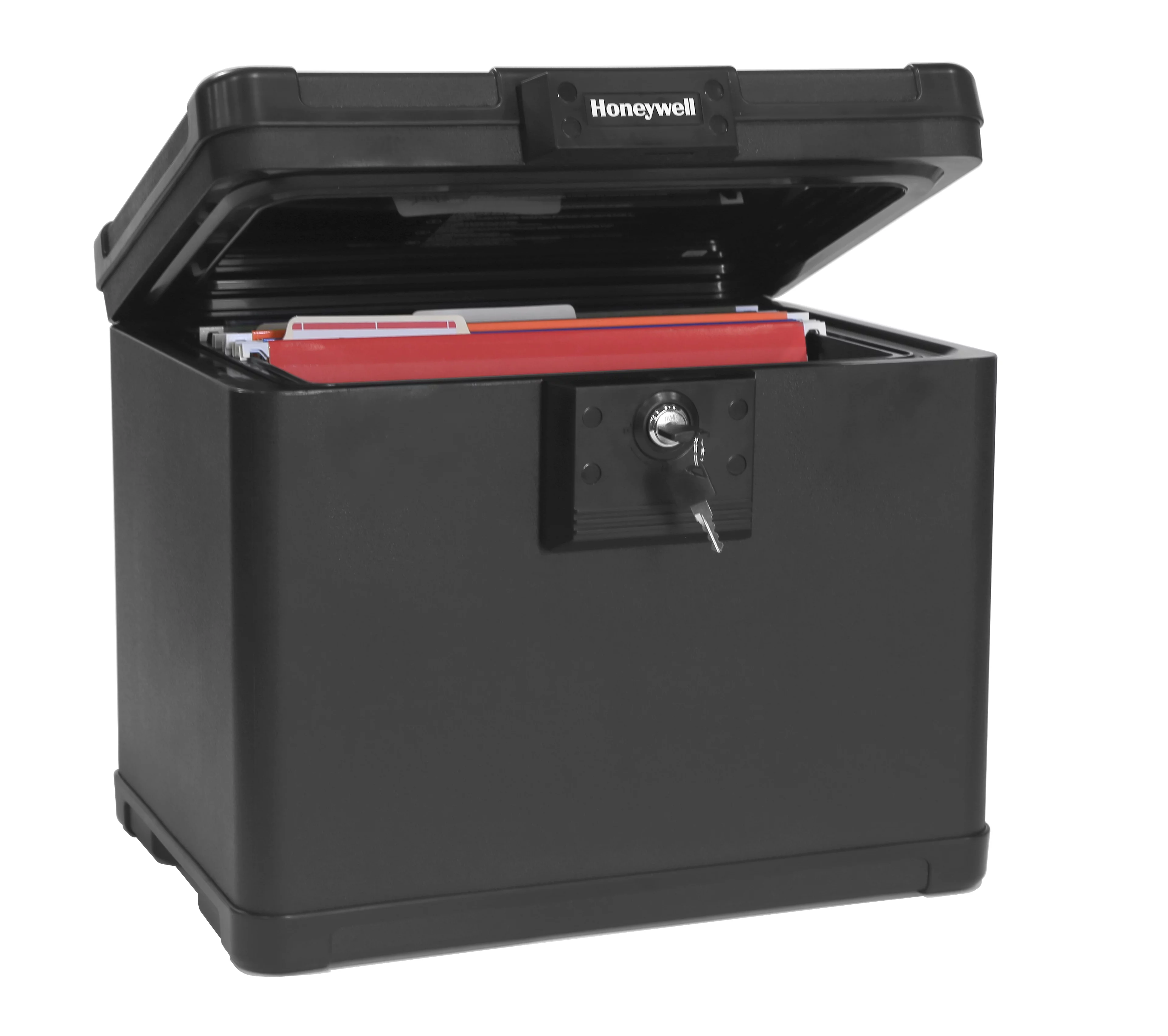 Honeywell Safes, Waterproof 30 Minute ETL Fire Letter Size File Key Locked Chest Safe, 1506