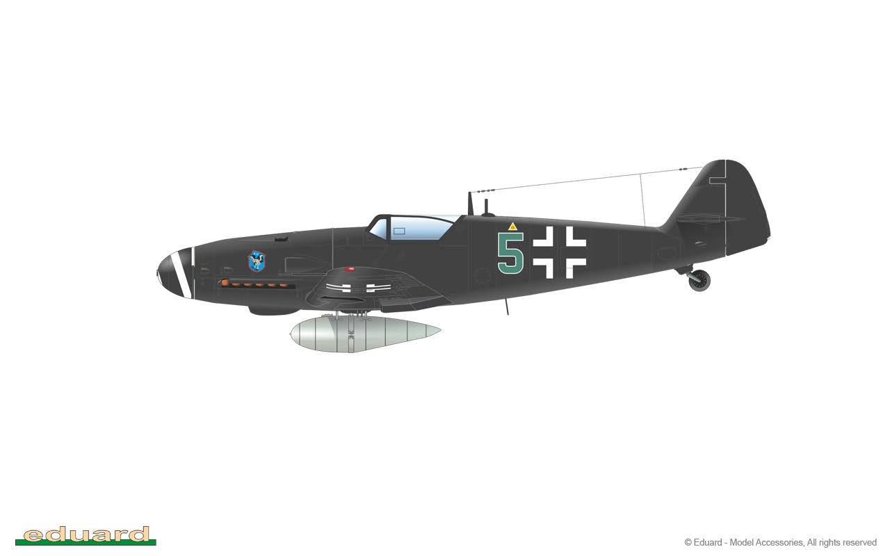 Eduard - Messerschmitt Bf-109G-6/AS - ProfiPack Edition Kit of German