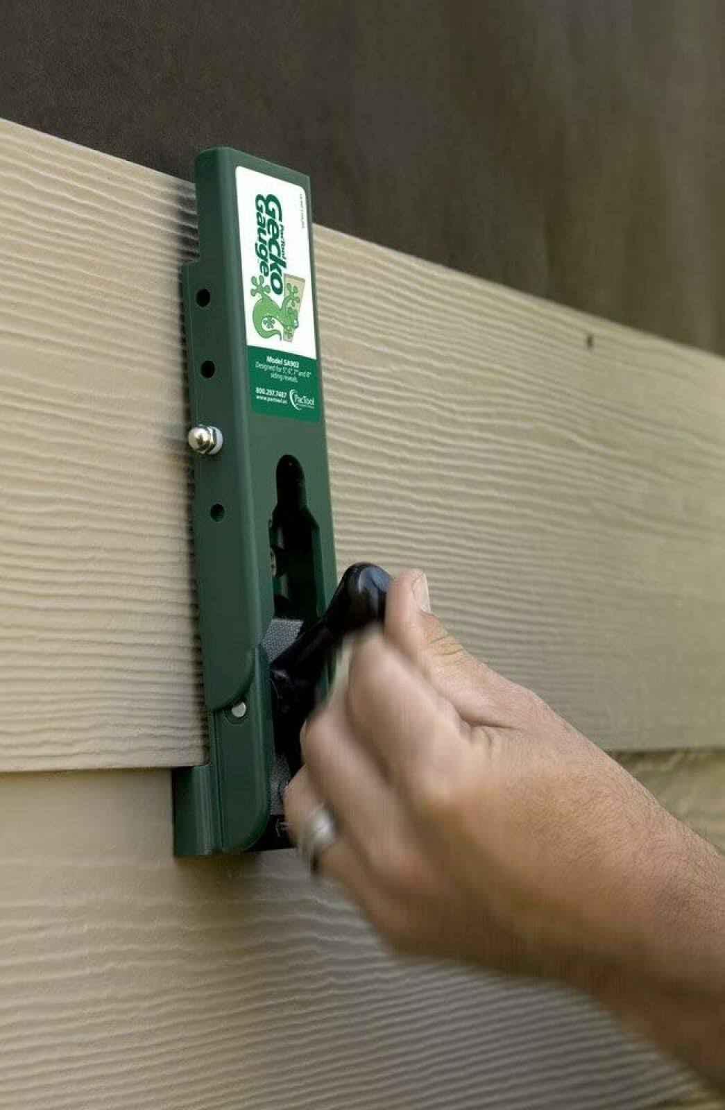 Pactool SA90338 Gecko Gauge Siding, 3/8x22 LP Siding