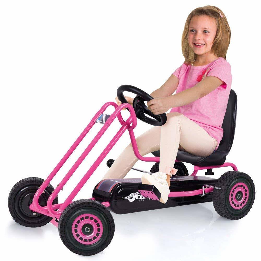 Hauck Lightning Ride-On Pedal Go-Kart Pink