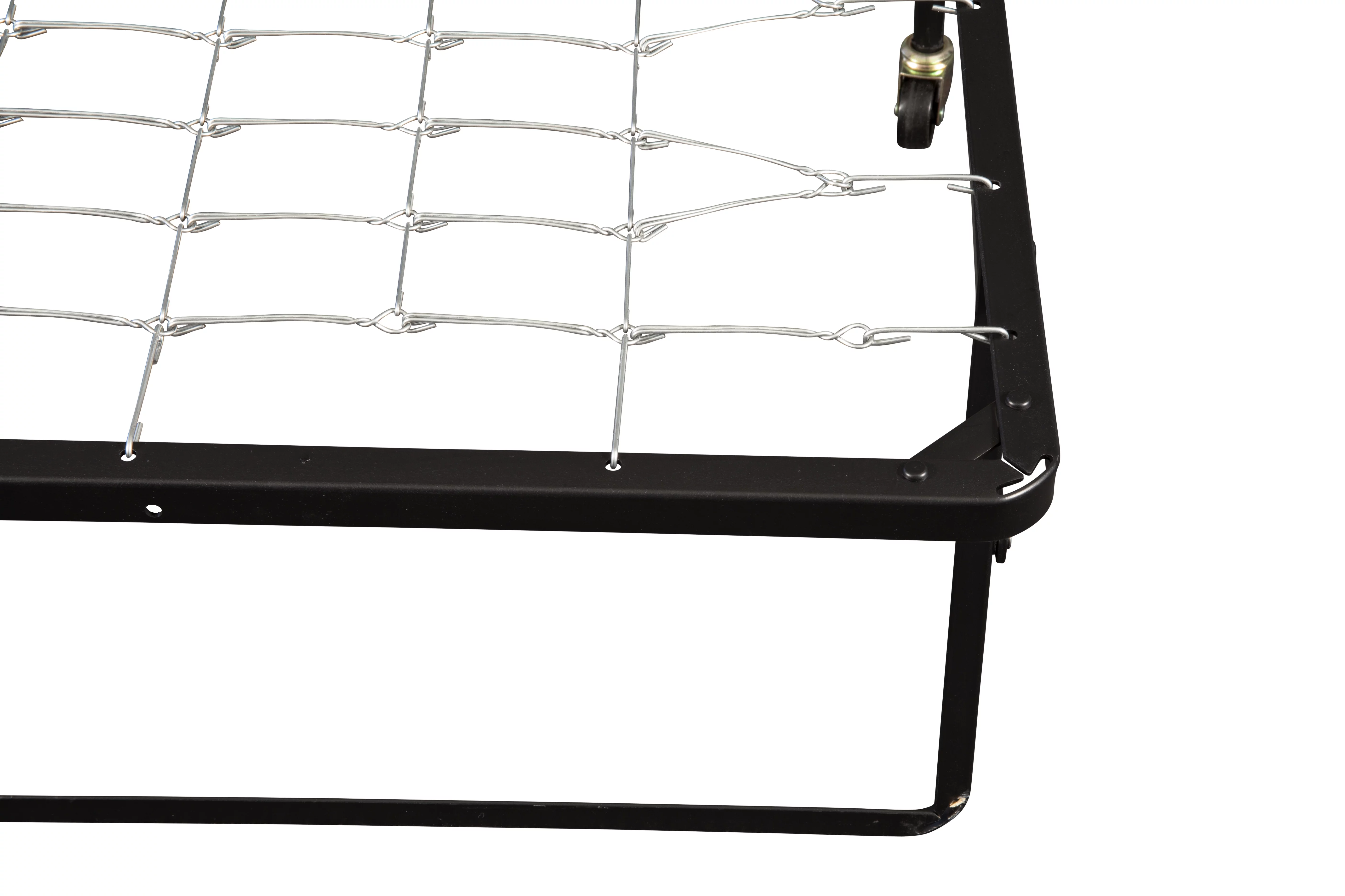 Hollywood Bed Rollaway Bed, Fiber Mattress, Twin, Steel Construction
