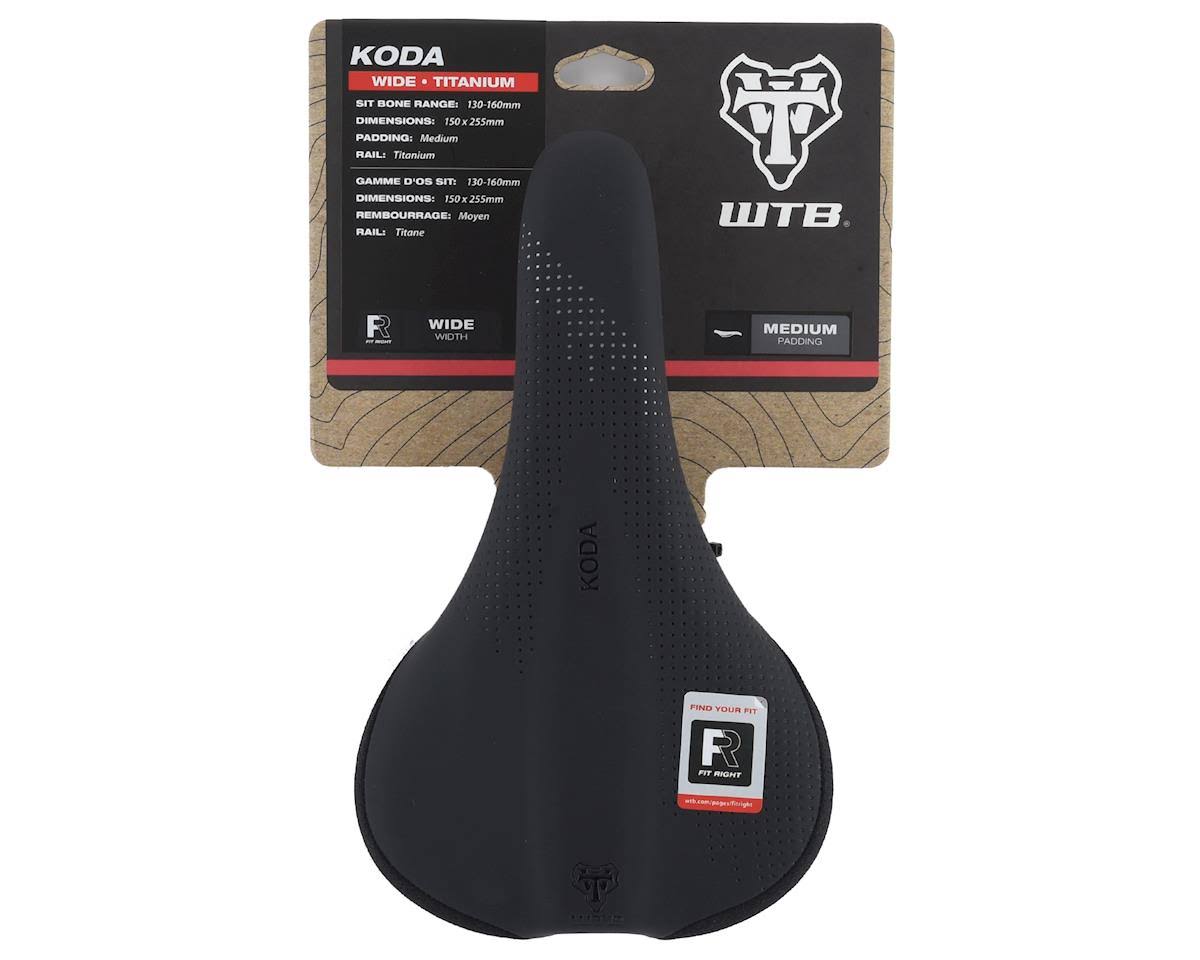WTB Koda Titanium Saddle - Black