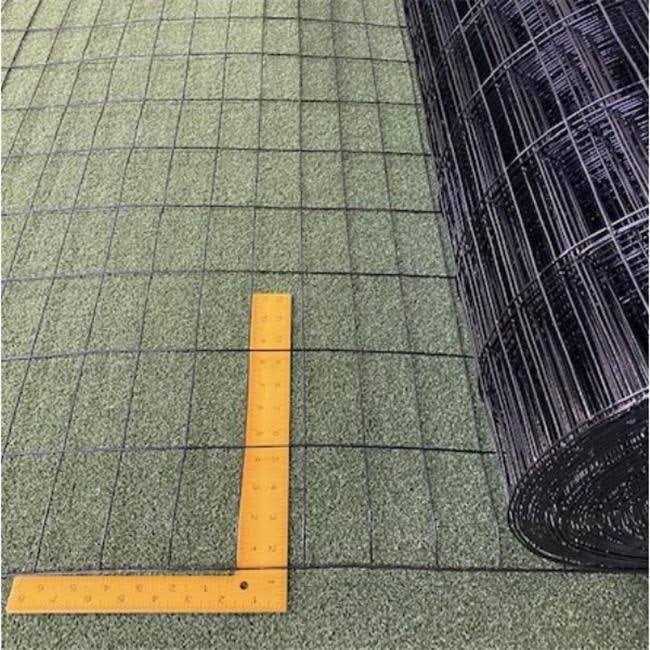 Critterfence 100 ft. Black Steel 2 x Square Grid Welded Wire Fence - Shop Hardware Tools Online Store