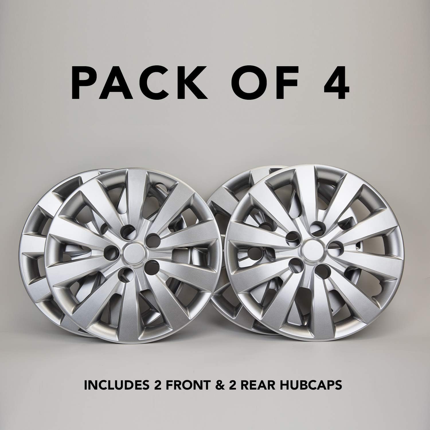 Mayde Hubcaps 16 inch – Fits Nissan Sentra (Set of 4), Wheel Covers for 2013-2018 Models