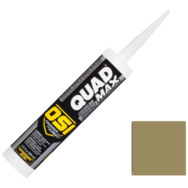OSI Quad Max Window Door Siding Sealant Caulk 10oz Green 756 12ct
