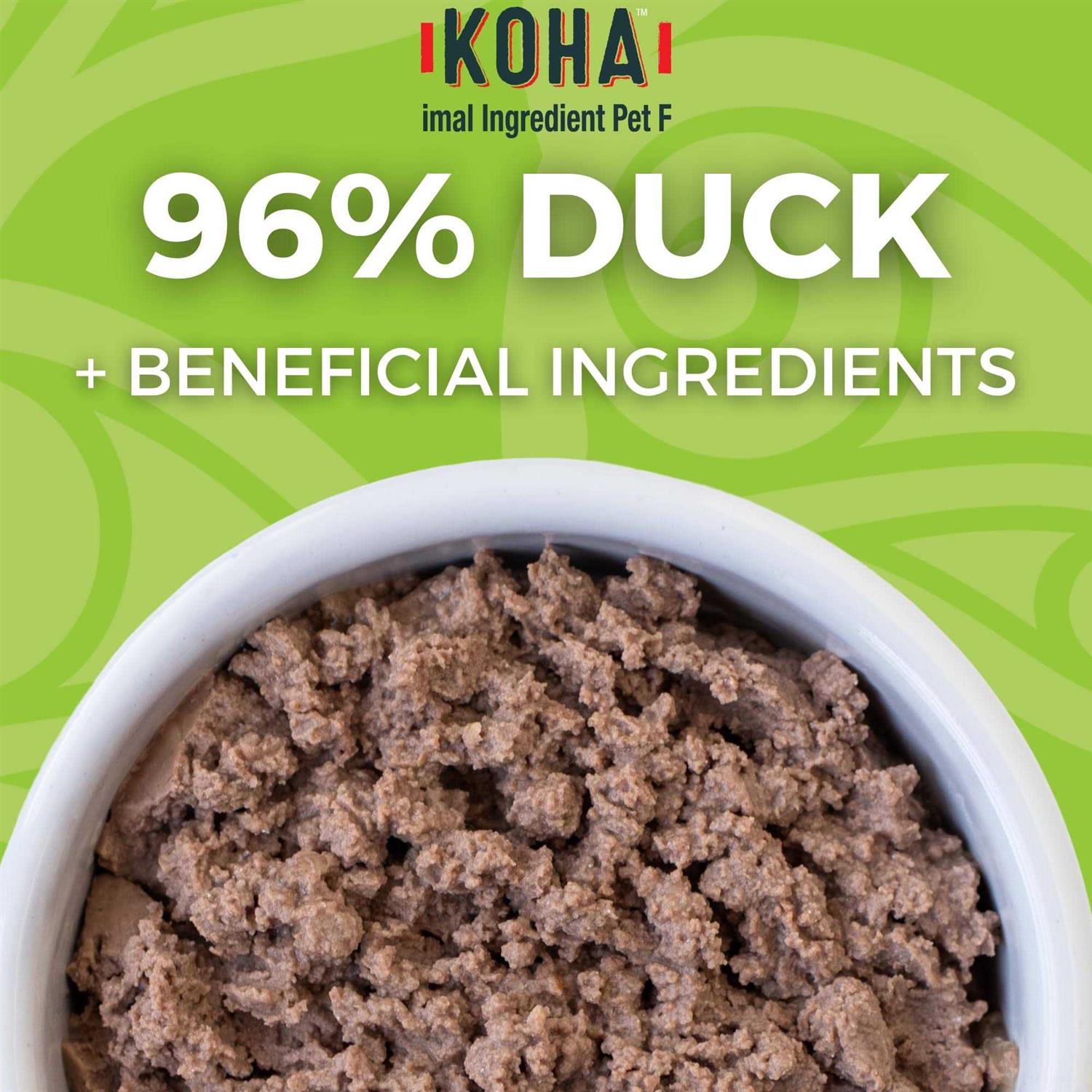 Koha Limited Ingredient Diet Duck Pate for Cats Single Meat Wet Cat Food for Sensitive Stomachs - Pet Supplies online store