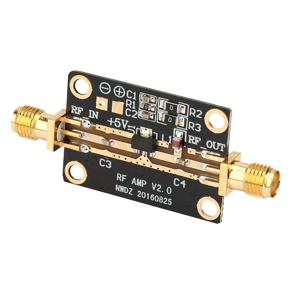 Low Noise Premium Ultra Bandwidth Amplifier LNA 0.05-4GHz NF=0.6dB RF FM HF VHF UHF WideBand Non Reflective Design Frequency Capability Ham Radio with High Isolation RF Amplifier