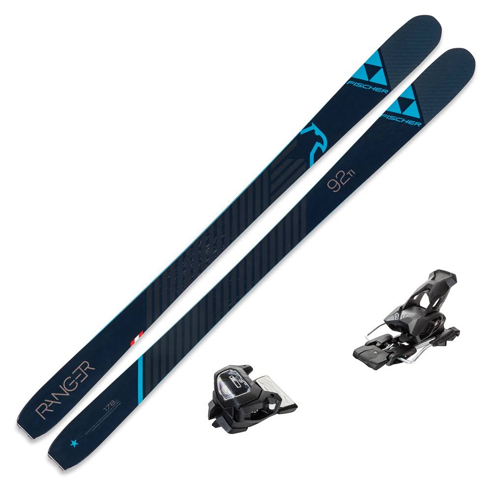 Fischer 2020 Ranger 92 Ti Skis w/Tyrolia Attack 2 13 GW Bindings (185)