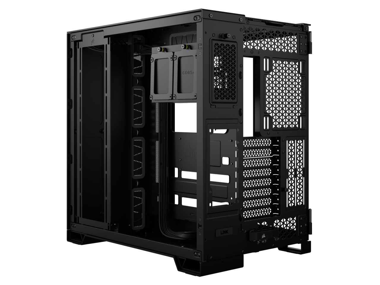 CORSAIR 6500D Airflow Tempered Glass Super Mid-Tower, Black