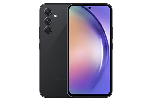 Samsung Galaxy A54 5G + 4G LTE (128GB + 8GB), 6.4" 120Hz 50MP Triple Camera, SM-A546U, Only T-Mobile Awesome Graphite (Renewed)