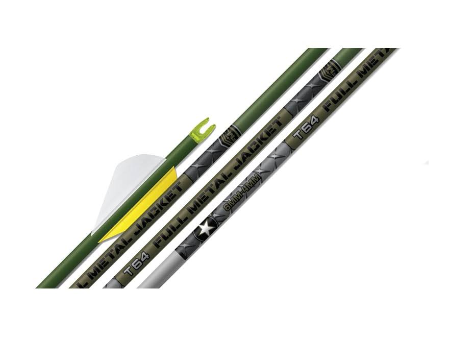 Easton FMJ T64 Bare Arrow Shafts-T64 DF - 7.9