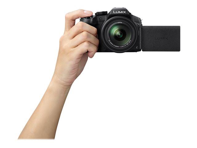Panasonic Lumix DMC-FZ300 12.1 MP Compact Ultra HD Digital Camera - 4K - Black