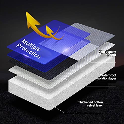 Car Cover Compatible with Volvo S40 S60 S70 S80 S90 V40 V50 V60 V70 V90 C30 C40 C70 XC40 XC60 XC70 XC90 Waterproof Dust-Proof Plus Velvet Full Car Cover Protect Car Paint Suitable All Seasons
