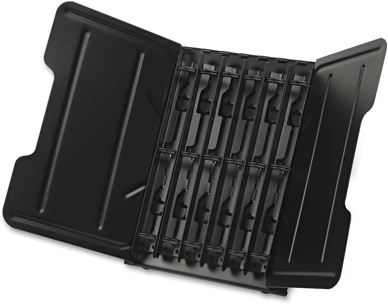 Tarifold Catalog Rack Starter Kits - 6 Sections - Black (50410)