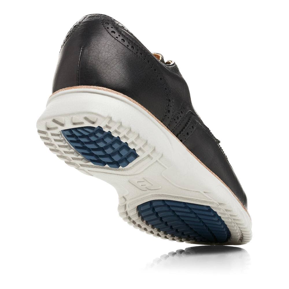 FootJoy Men&s Club Casuals Wing Tip 79059 - Black - 11 - Medium