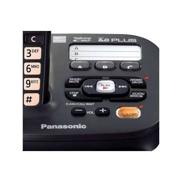 Panasonic Kx-tg6591t Dect 6.0 Plus 1.9Ghz 1 Handset Expandable Cordless Phone
