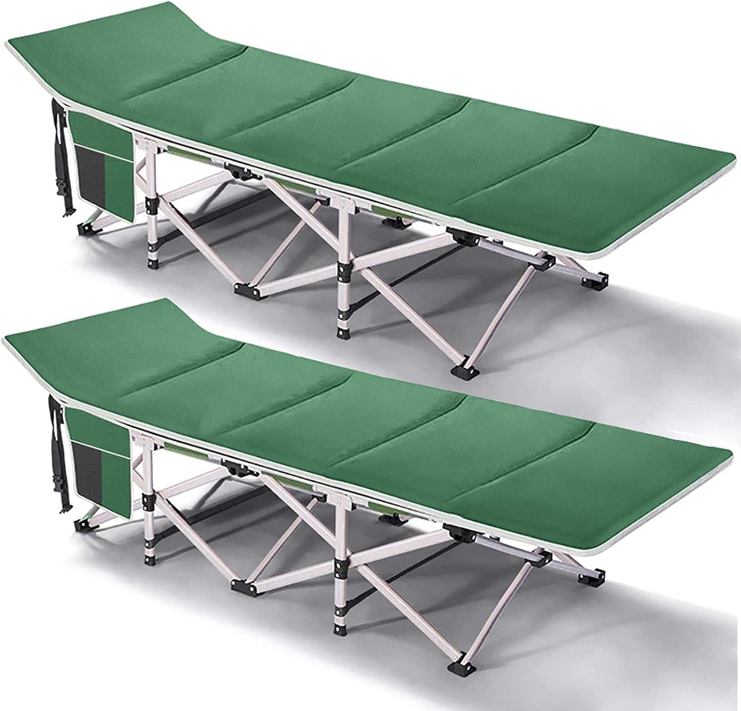 Folding Camping Cots for Adults Heavy Duty cot with Carry Bag, Portable Sleeping Bed for Camp Office Use Outdoor Cot Bed for Traveling