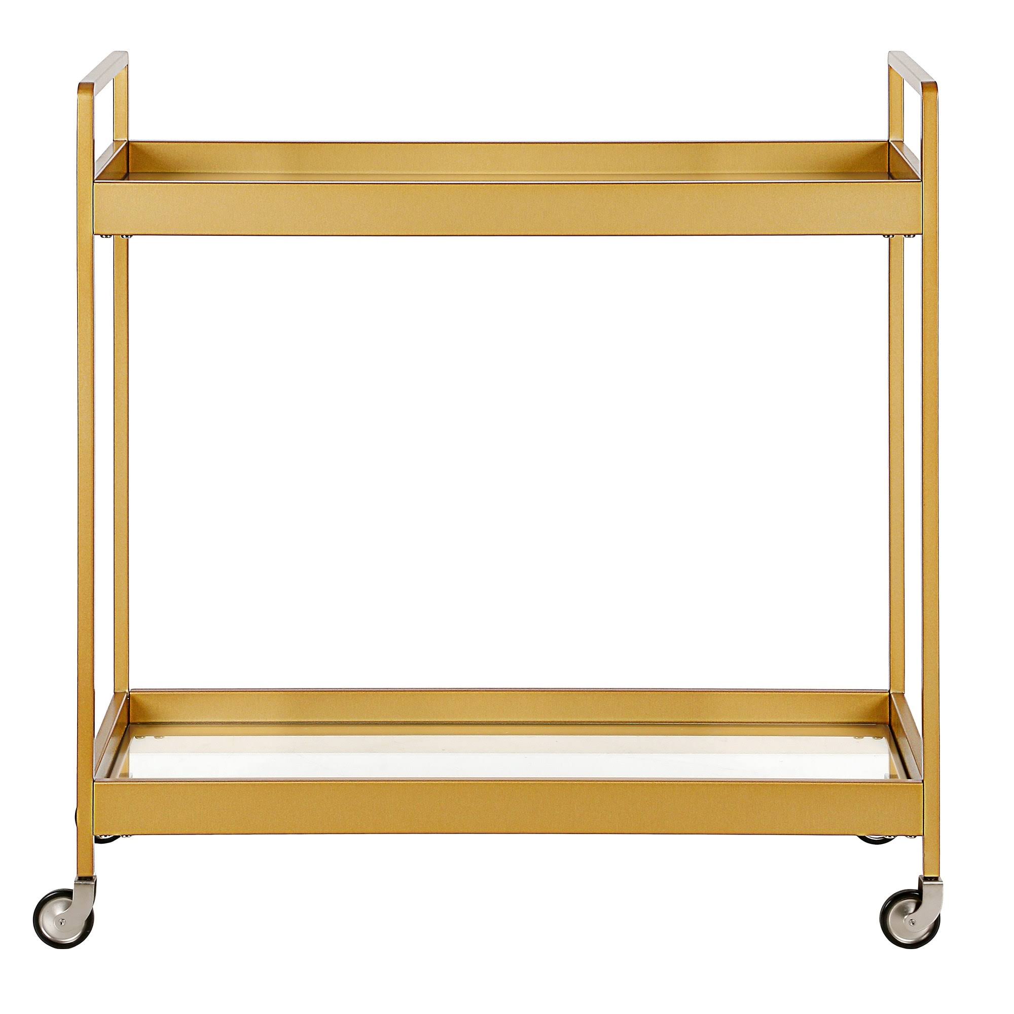 Cooper Bar Cart - Brass