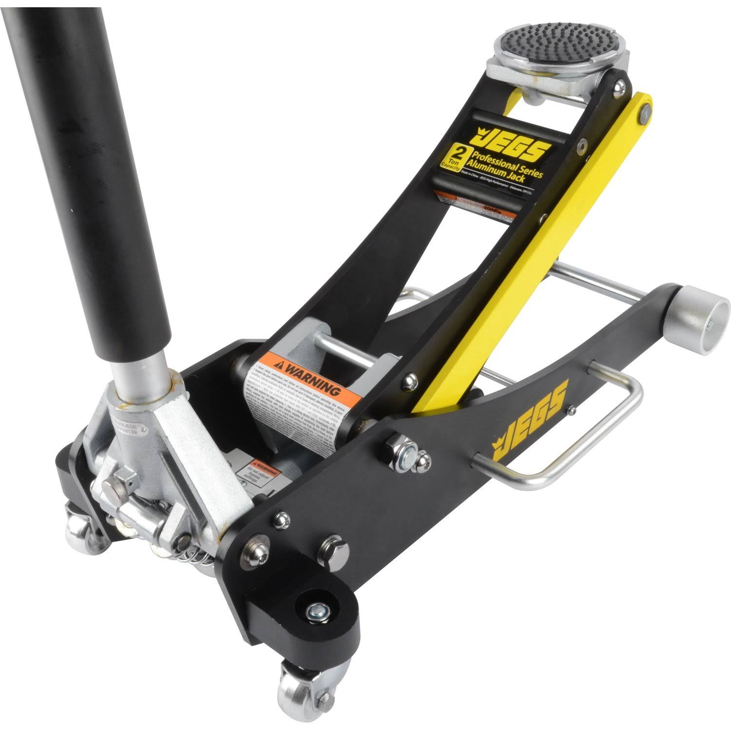Jegs 80006 4000lb Low-Profile Aluminum Floor Jack Garage Car Truck