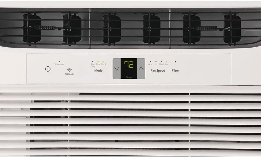 Frigidaire FHWW083WBE Window Air Conditioner, 8000 BTU, White
