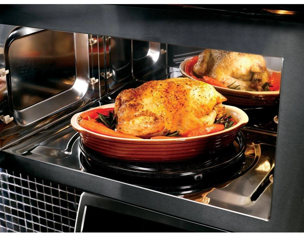 Monogram Advantium ZSA1202JSS 900W Built-In Convection Microwave and Grill and Exhaust System - 1.7 cu ft - Black/Stainless Stee