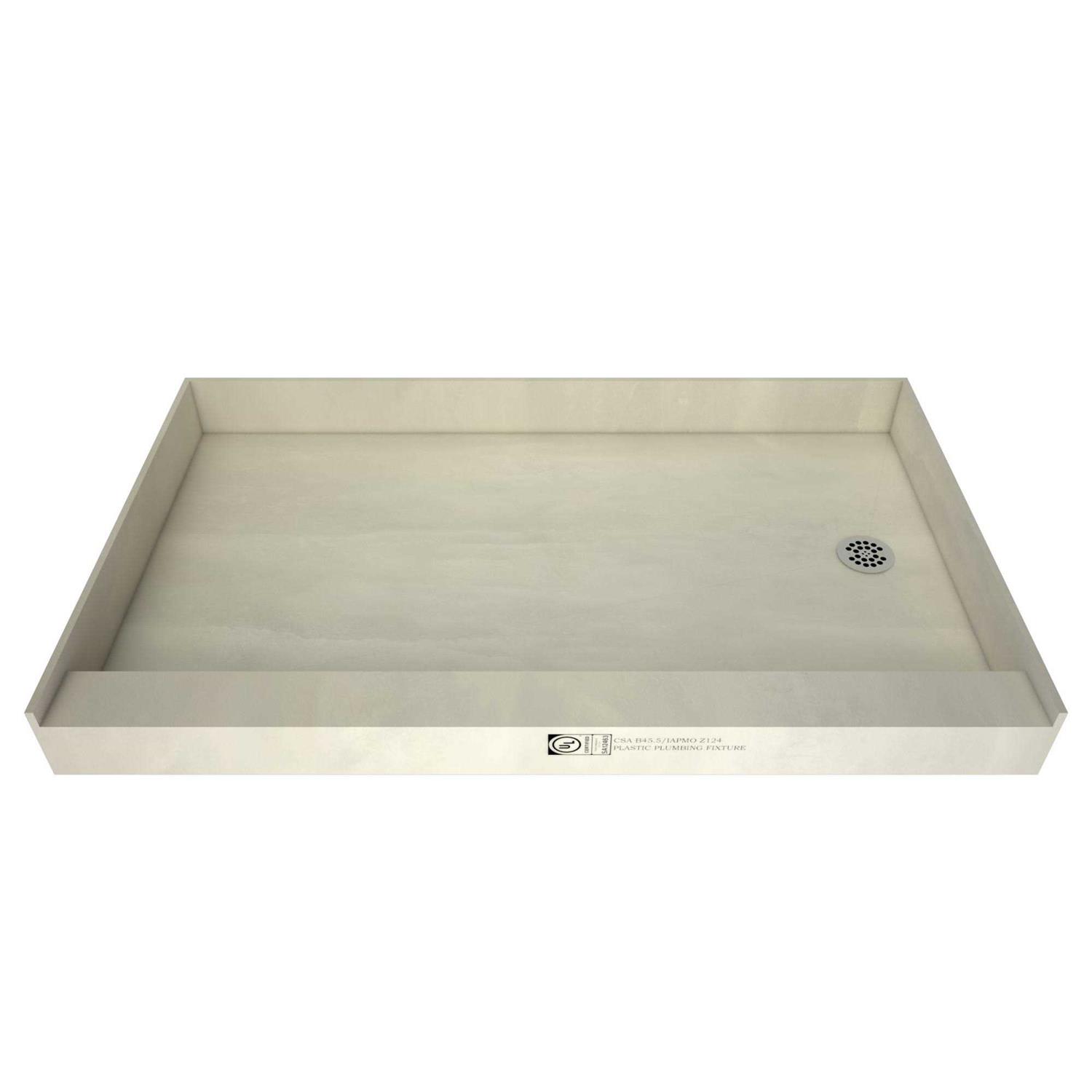 Tile Redi Redi Base 60 in. Single Threshold Shower Base with Right Drain and - Shop Hardware Tools Online Store