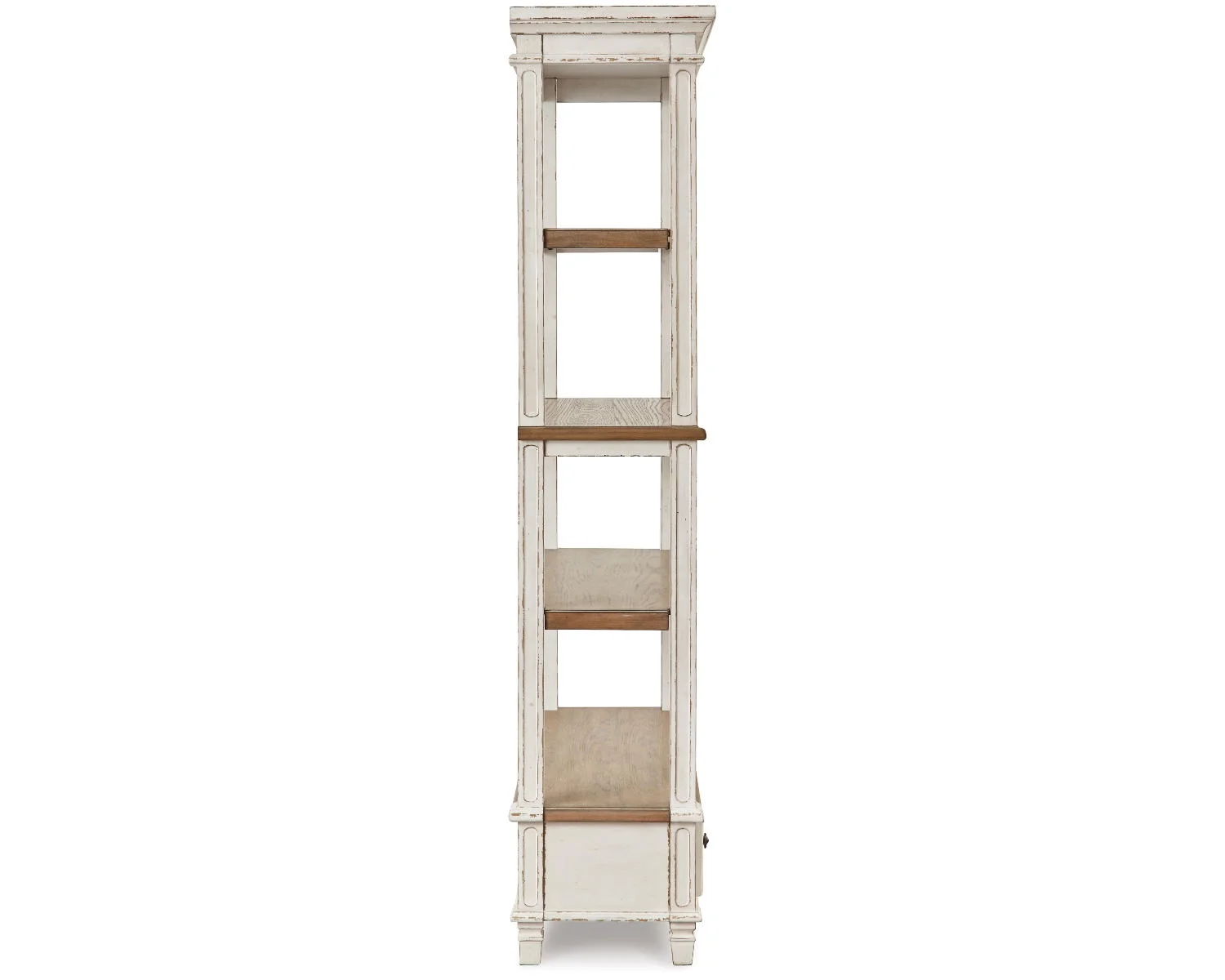 Signature Design by Ashley Casual Realyn 75" Bookcase Brown/White