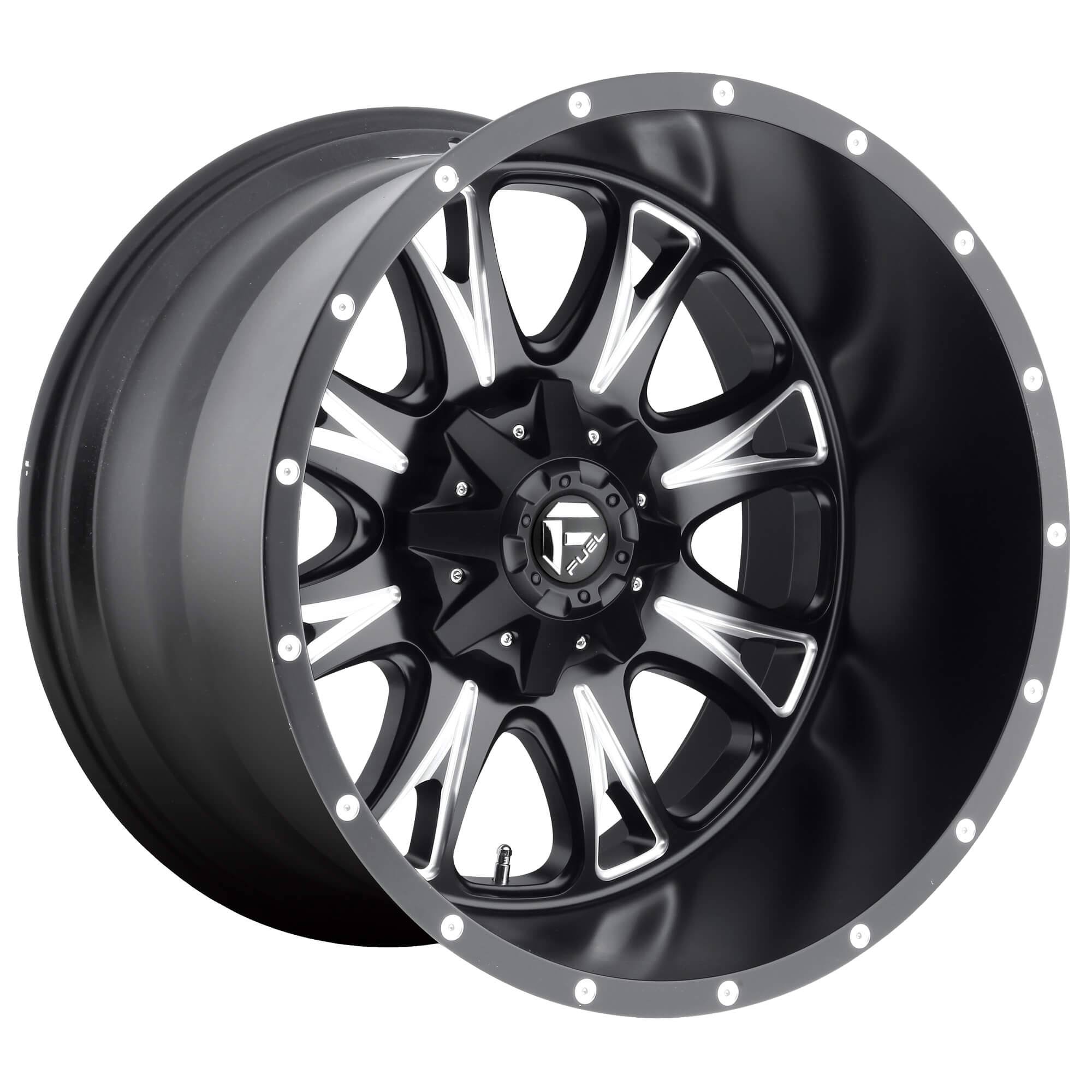 Fuel D51318002650 - Throttle 18x22 Matte Black