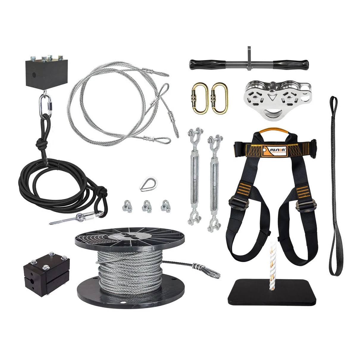 Ultimate Torpedo Zip Line Kit 250 ft