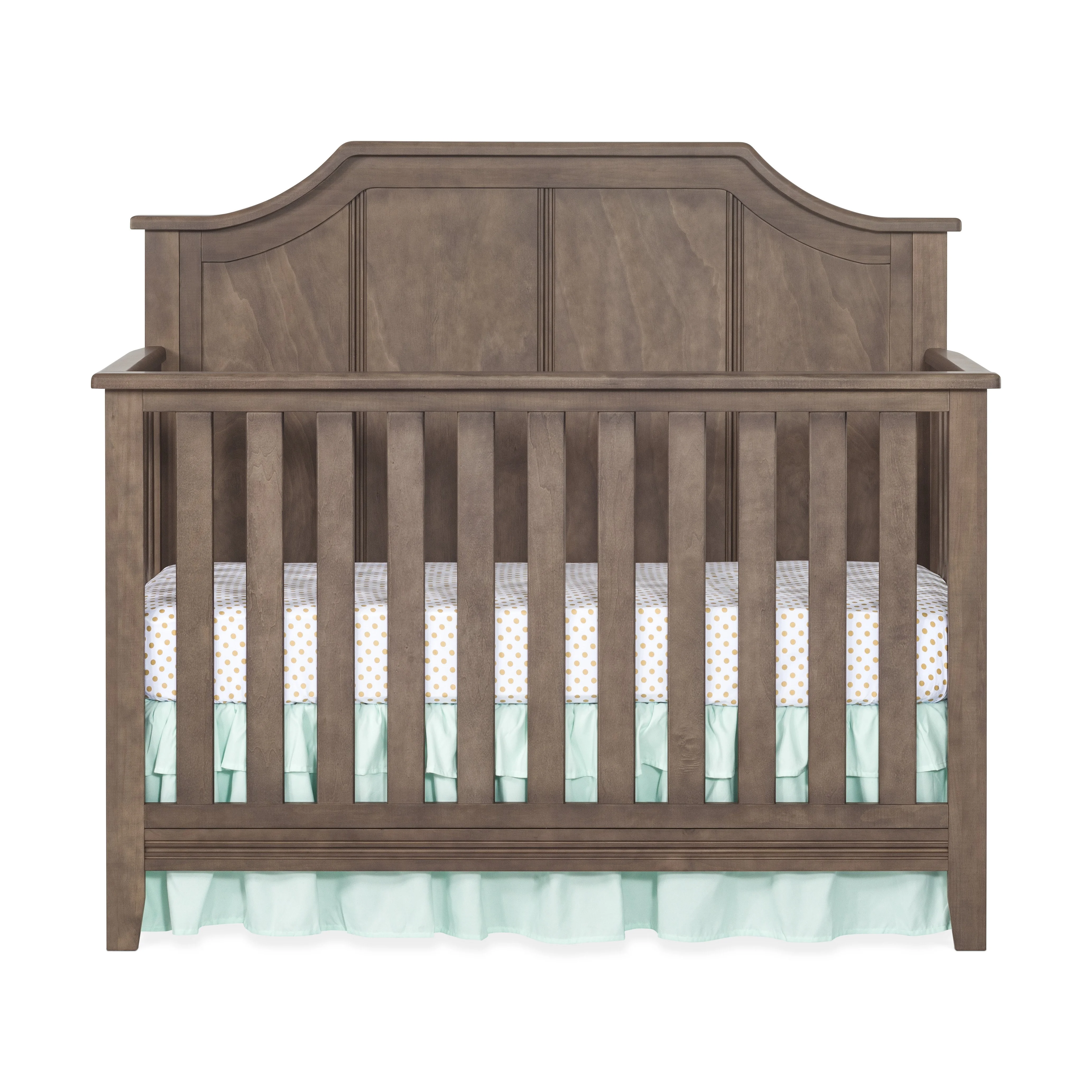 Rylan 4-in-1 Convertible Baby Crib in Cocoa Bean by Child Craft