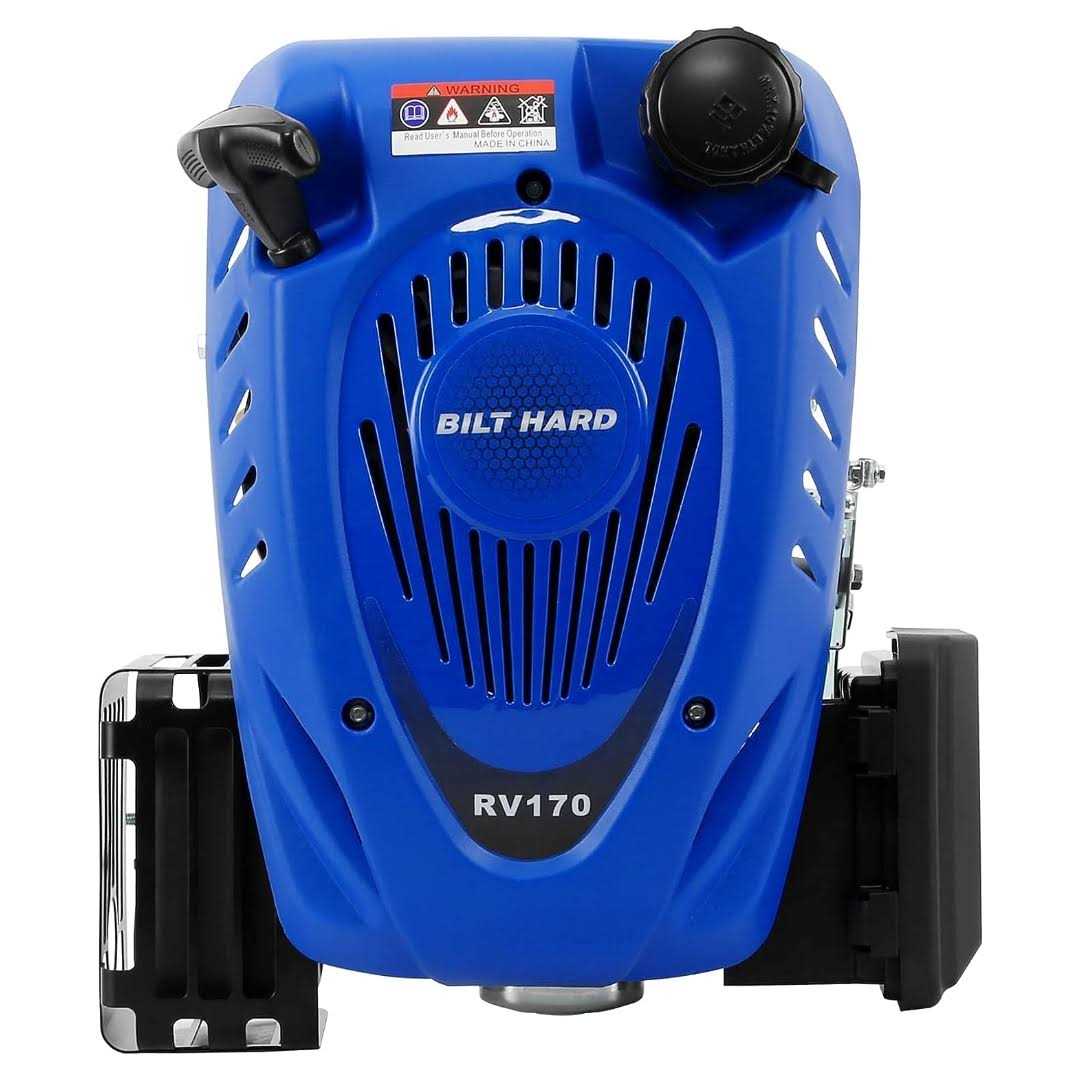 BILT HARD Gas Engine Vertical Shaft 173cc 4.4 HP 4-Stroke Gas Motor - Shop Hardware Tools Online Store