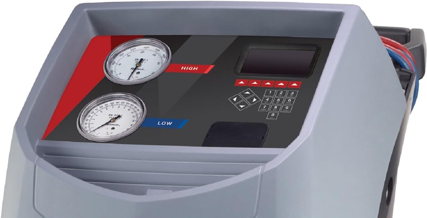 Robinair 34788NI-H Premier R-134A Refrigerant Recovery, Recycling and Recharging Machine for Hybrid and Non-Hybrid Vehicles