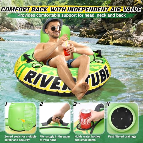 Opvener 53" Heavy Duty River Tube