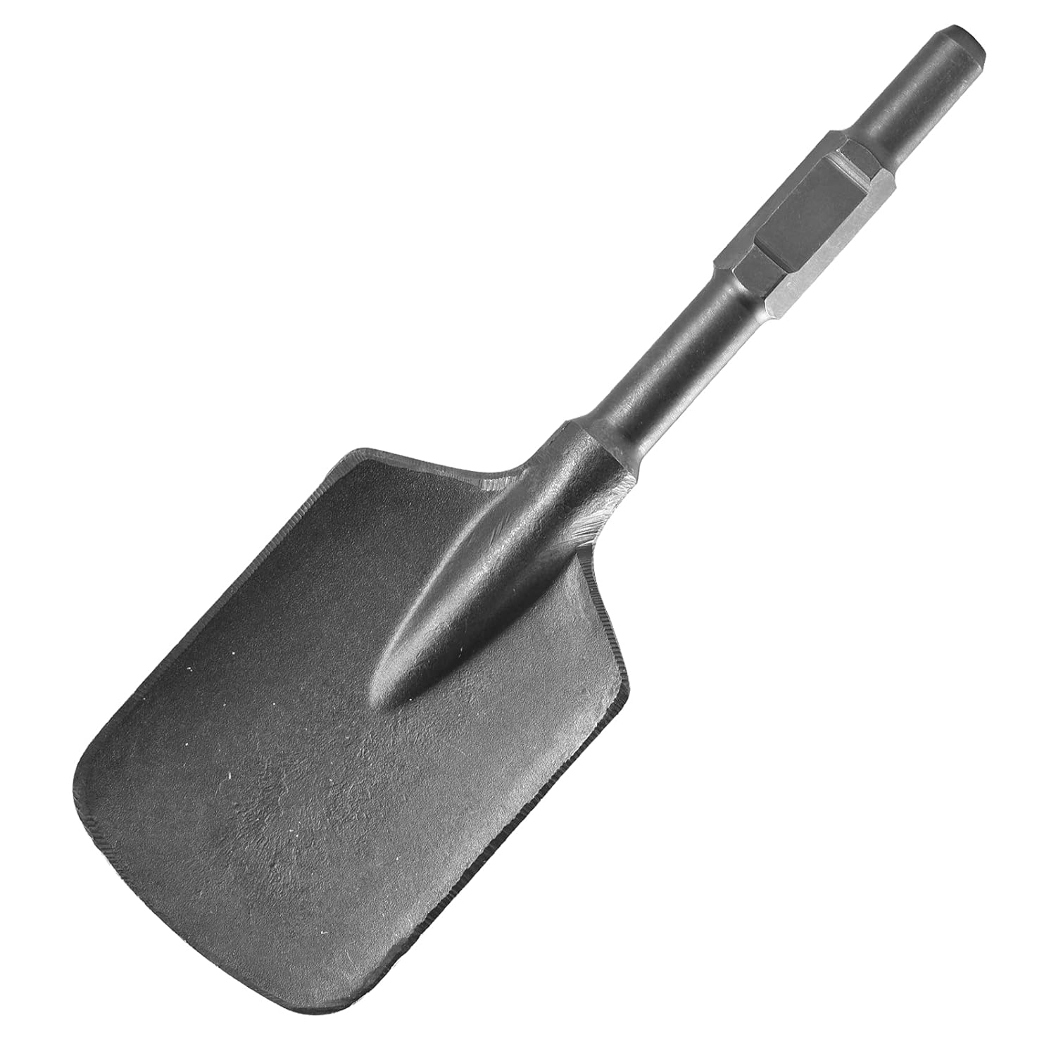 Clay Spade Chisel Bit for Demolition Jack Hammers, JACKCHEN 1-1/8" Hex Shovel Head, Alloy Steel Pack of 2