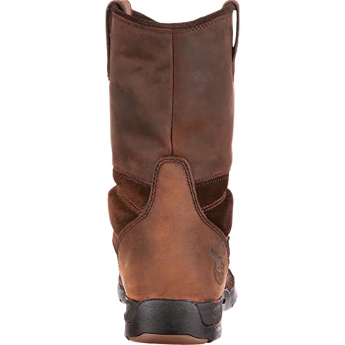 Georgia Boot Men's Georgia Athens Wellington Work Boot-m MNS 10" Gwp Wrk Br