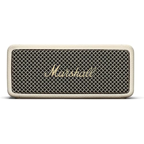 Marshall Emberton II Portable Bluetooth Speaker, Black & Brass