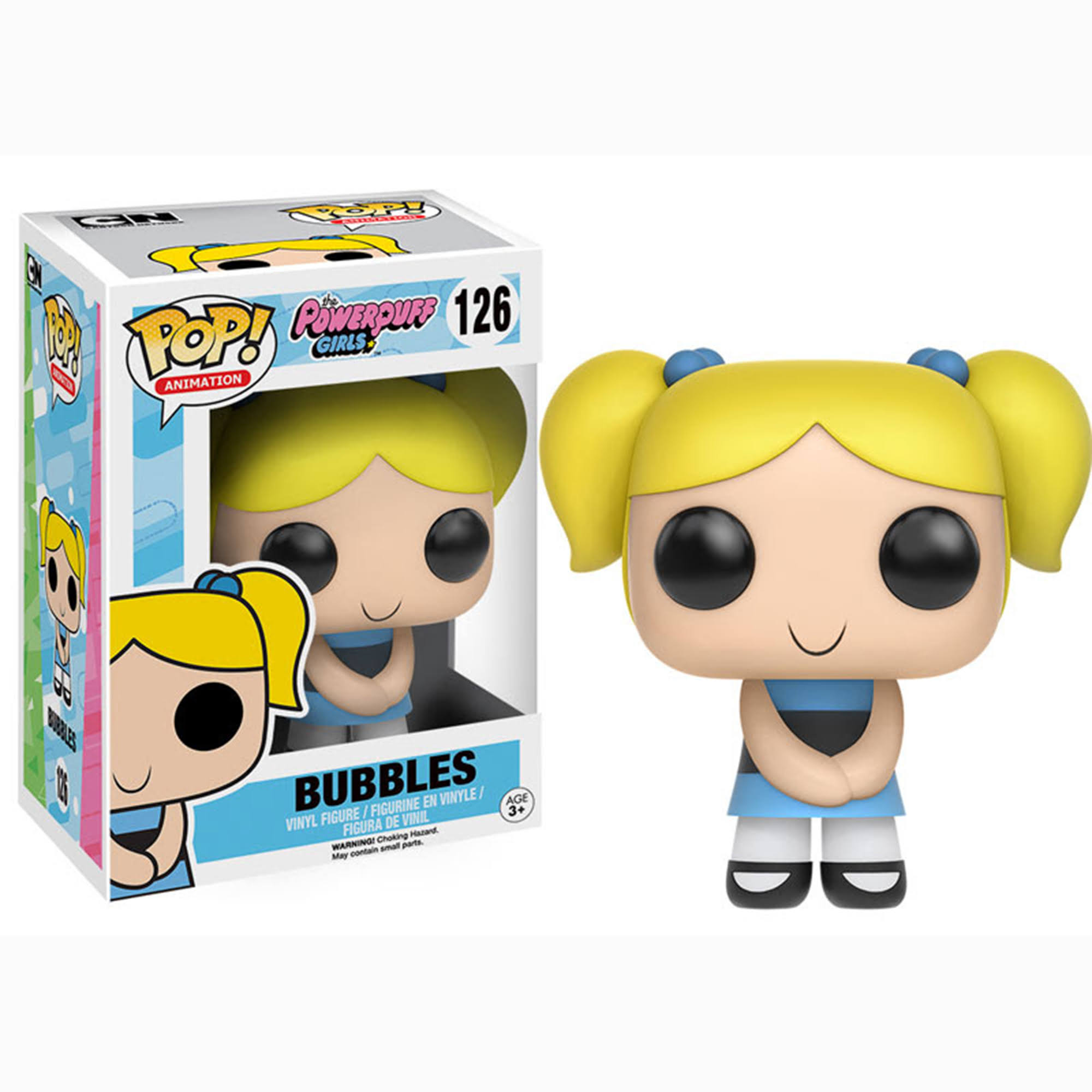 Pop! Animation Powerpuff Girls Bubbles Vinyl Figure Funko