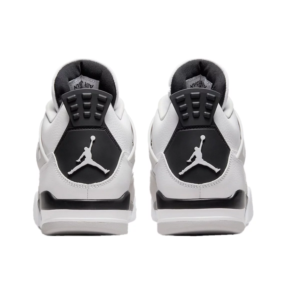 Men's Jordan 4 Retro "Military Black" White/Black-Neutral Grey (DH6927 111) - 10.5
