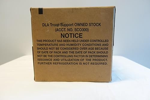 Food Dude 82nd Military MRE Surplus - 2026 Inspection - Meals Ready to Eat Military Meals with Heater Packs - 1250 Calories per MRE Full Meals - A and B Cases 24 COMBO Emergency Food