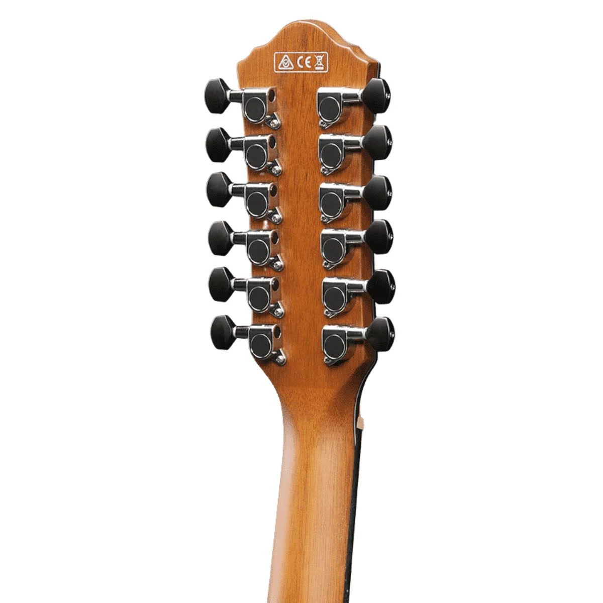 Ibanez AEWC4012FM 12-String Acoustic Electric Guitar- Tiger Burst