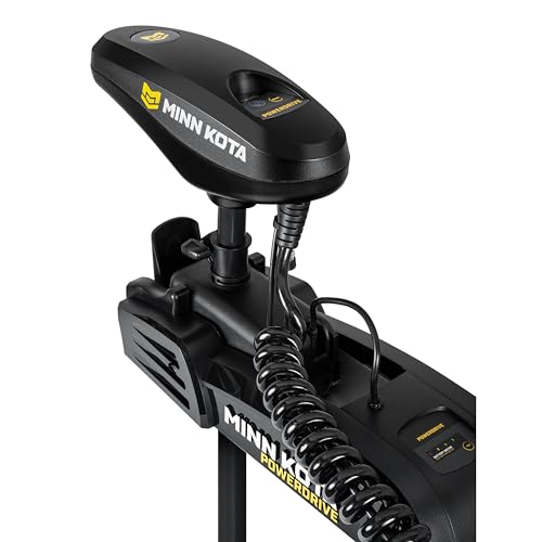 Minn Kota PowerDrive Bow-Mount Electric Trolling Motor with GPS, 55 Lb. Thrust, 54 in. Shaft, Freshwater