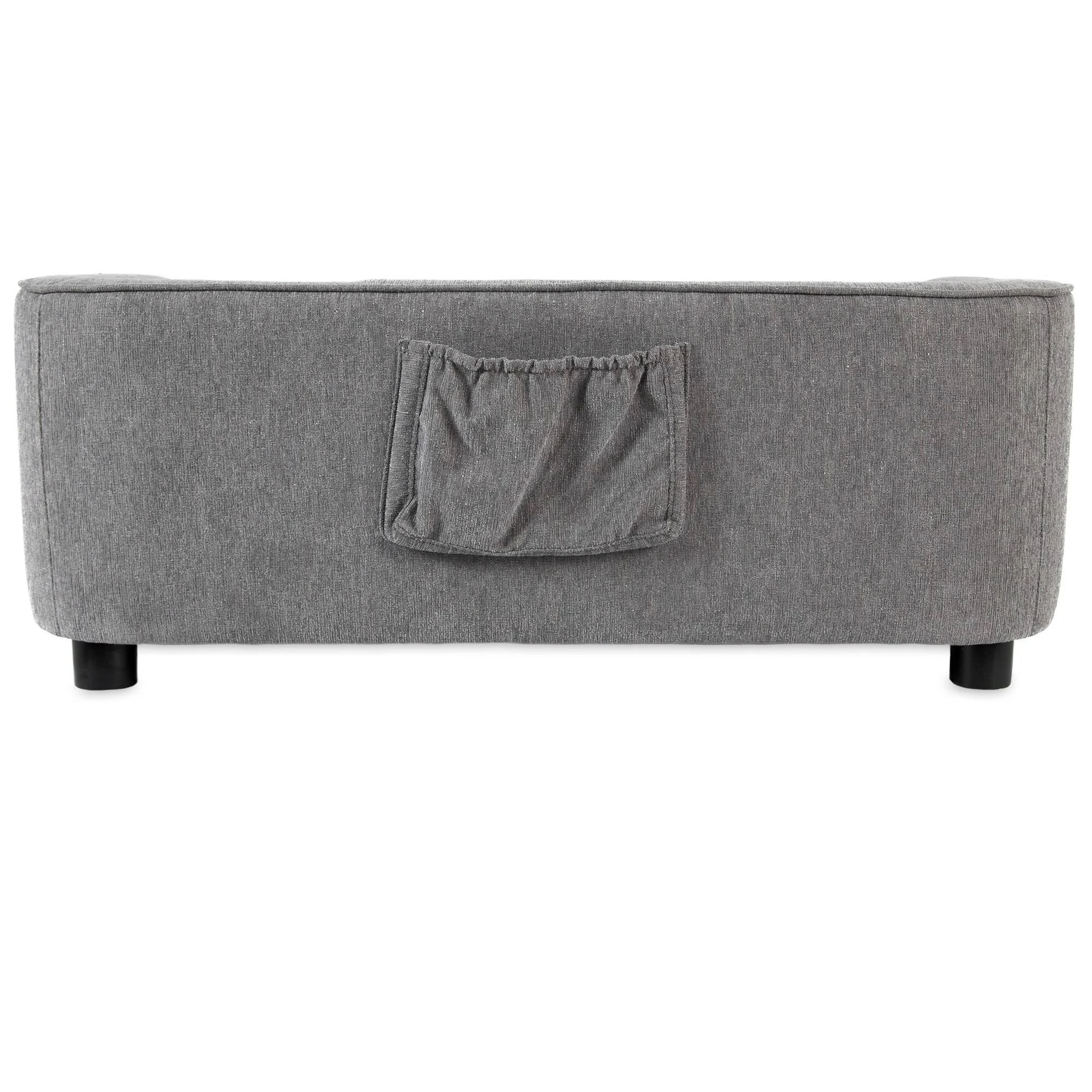 La-Z-Boy Bartlett Furniture Sofa Dog Bed, Pewter