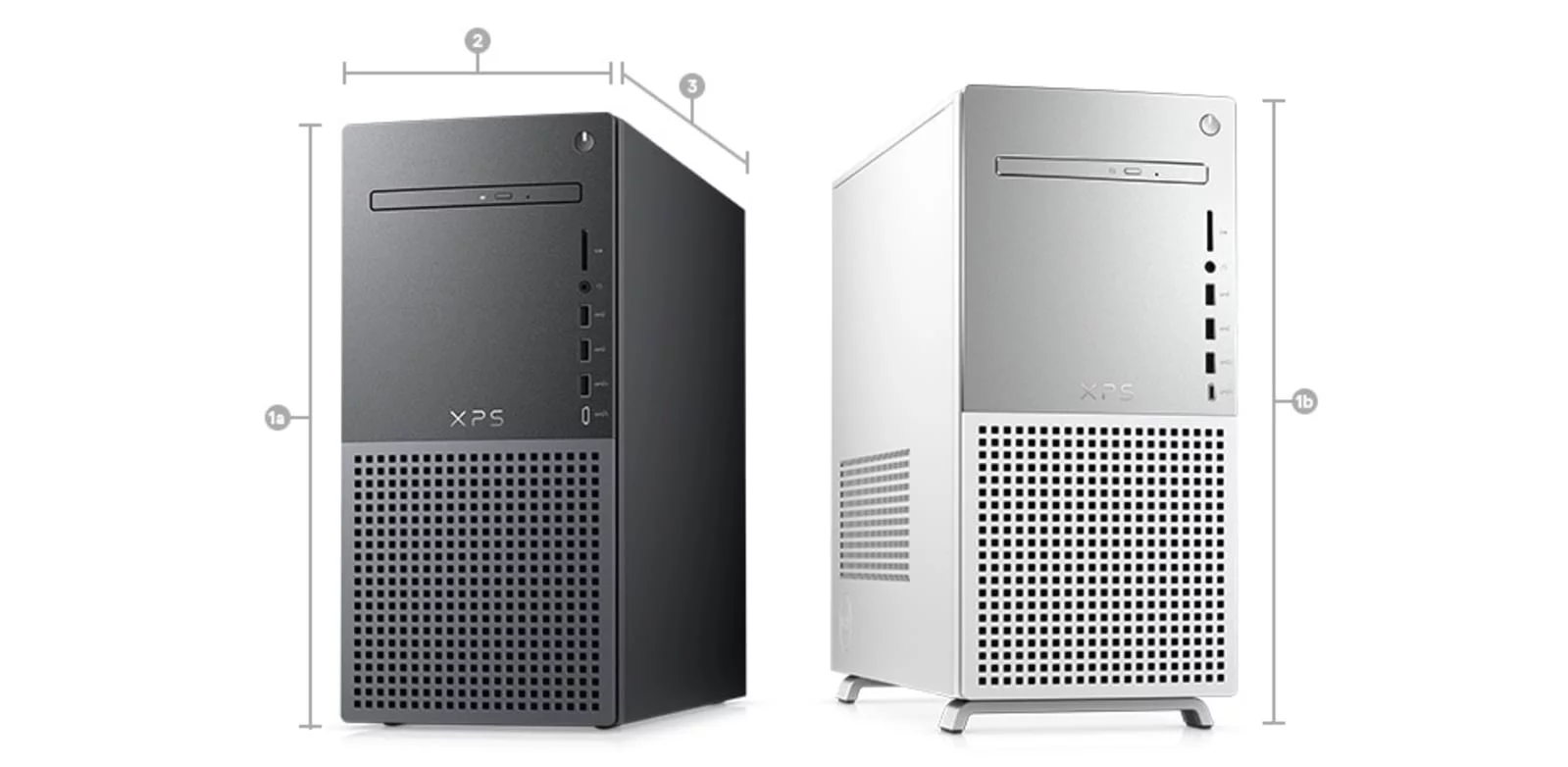 Restored Dell XPS 8950 Desktop (2022) Core i5 - 2TB HDD + 512GB SSD - 32GB RAM Cores - 12th Gen CPU (Refurbished) - Curated Treasures Market