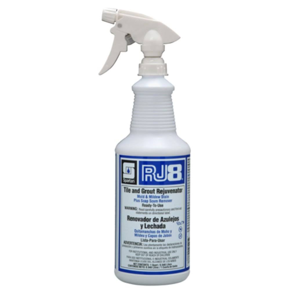 Spartan RJ8 Bathroom Cleaner, Quarts, 12 per Case
