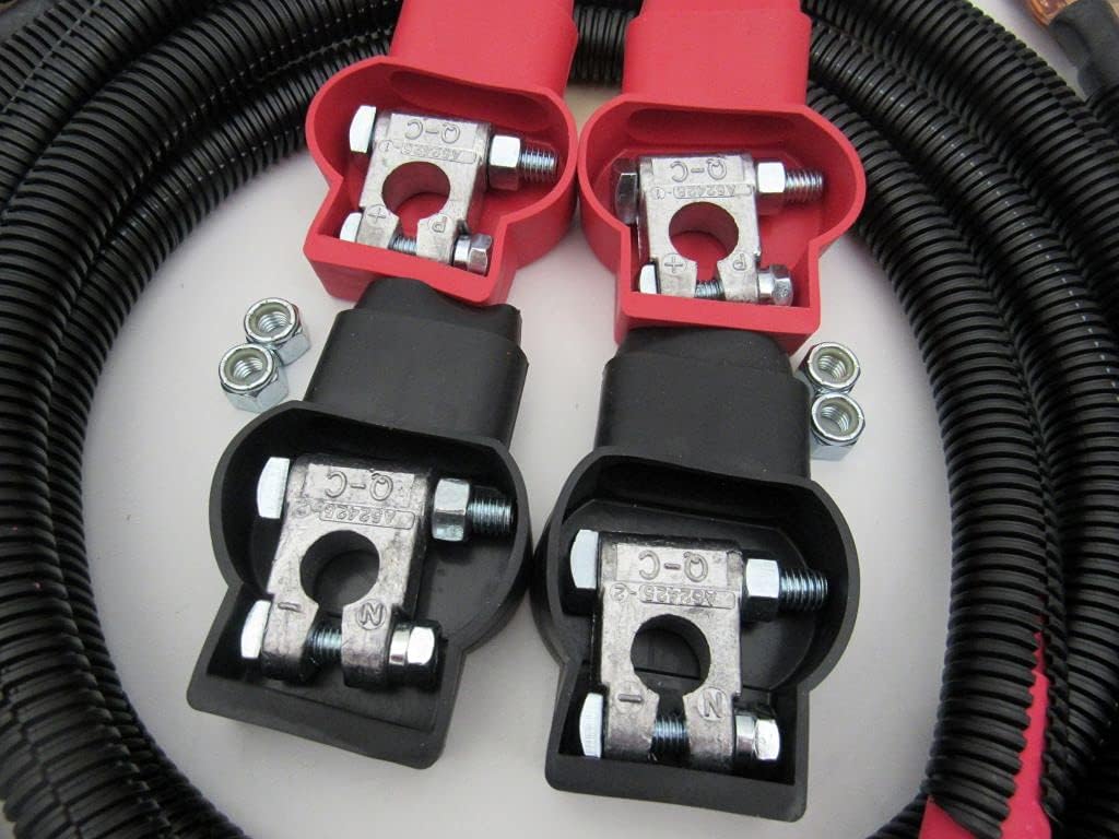 Battery Cables compatible with Dodge Ram 2500/3500 2007-2009 Gen 3.5 with 6.7L Cummins pn 792