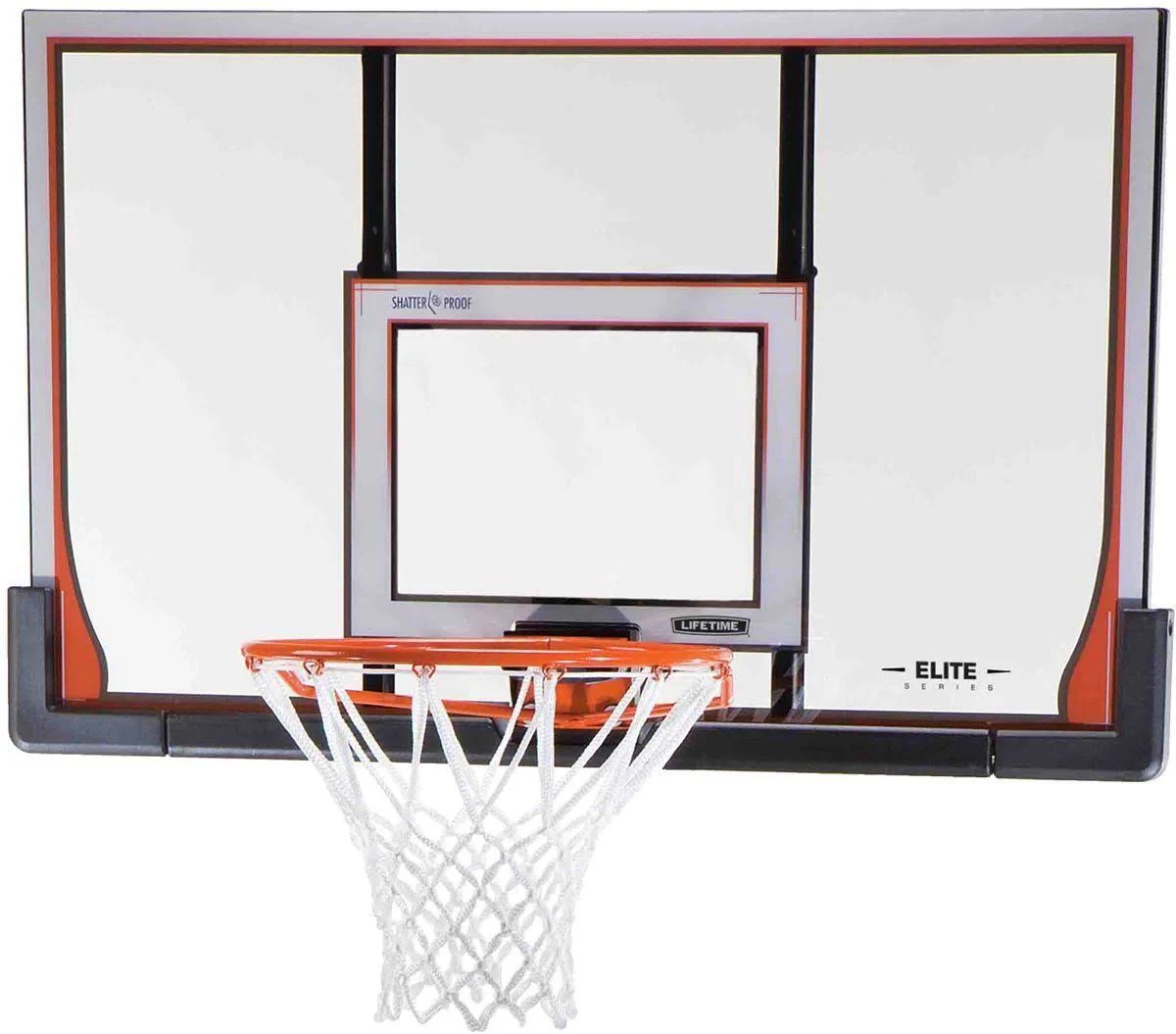 Lifetime 48” Backboard and Slam-It Rim Combo, Steel
