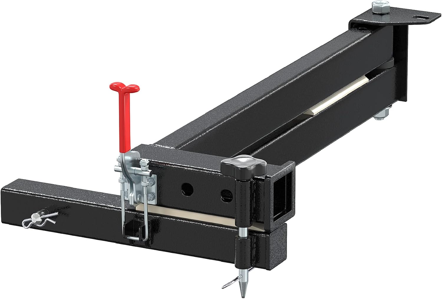 Swing-Away Bike Rack Adapter for 2” Hitch Receivers Bike Carrier Pivoting Arm Easy Access to Tailgate