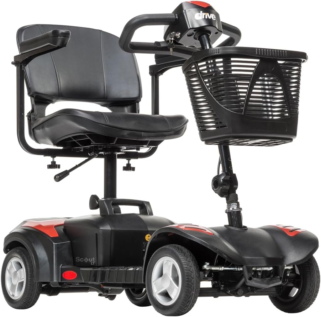 Scout 4 LT Travel Power Mobility Scooter includes 5 Year Protection Plan