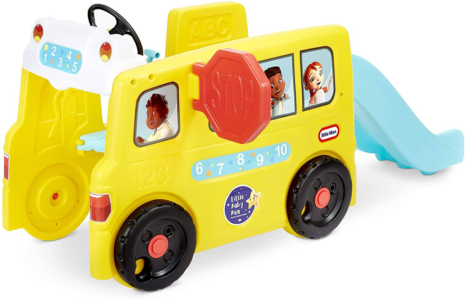 Little Tikes Baby Bum Wheels on The Bus Climber and Slide with Interactive Musical Dashboard